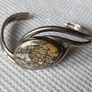 Solid Sterling silver torque bracelet bangle Image 2