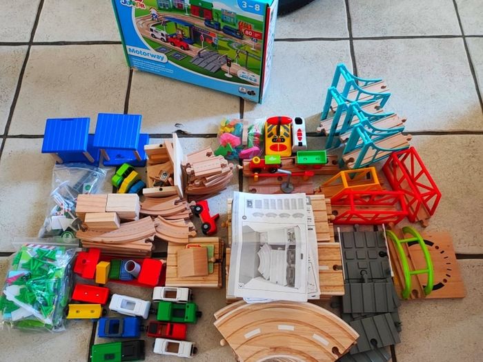 Wooden Train Set