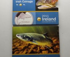 2011 Irish Euro Coin Set - Ireland an Angler's Paradise