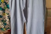 Next Blue Linen Mix Trousers , UK 20 , Excellent Condition