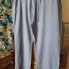 Next Blue Linen Mix Trousers , UK 20 , Excellent Condition
