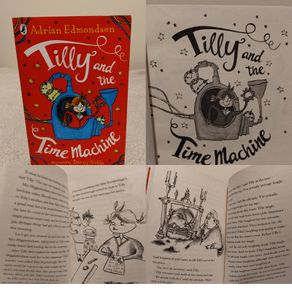 Tilly and the time machine by Adrian Edmondson