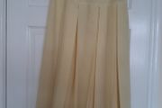 Vintage Lemon Box Pleated Skirt in Size 10