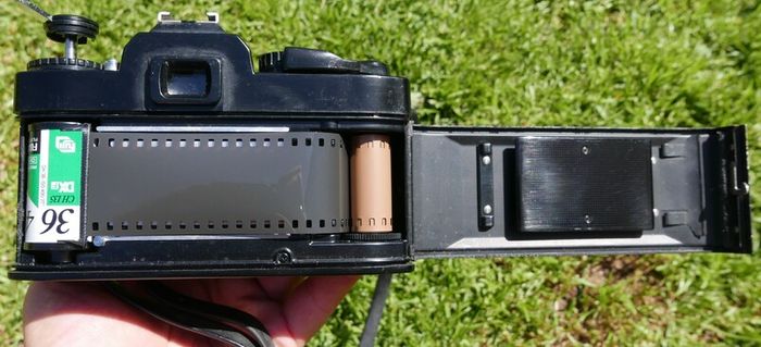 Ricoh KR-5 - 35mm Camera W/ 55mm 2.2 Ricoh -  works well