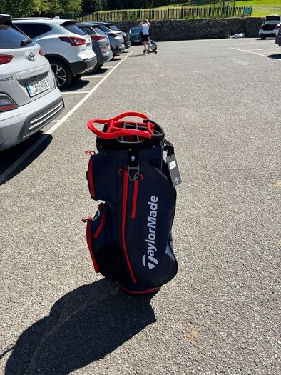 TaylorMade Pro Cart Golf Bag Navy / Red