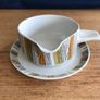 Vintage Retro Sienna Midwinter Sauce Boat & Saucer Image 2
