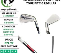 Taylormade P770 2017 #4 Iron 23 Degree / KBS Tour FLT 110 Regular