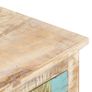 Coffee Table 100x55x40 cm Rough Acacia Wood Image 5