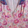 Vintage 1970s tea dress 100% silk Image 7