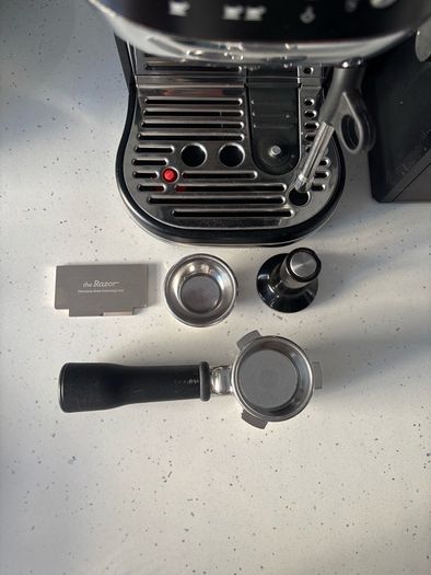 Sage Bambino Plus Espresso Machine & DeLonghi Coffee Grinder