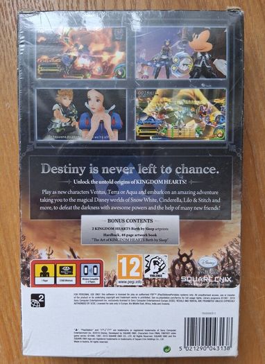 Kingdom Hearts Birth By Sleep SEALED Limited Edition UK PAL