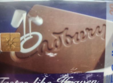 Cadburys callcard