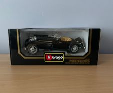 1/18 Burago Model Car Mercedes Benz 500k Roadster 1936