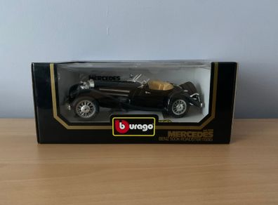 Mercedes Benz 500k Roadster 1936 1/18 Burago Model Car