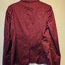 Van Heusen Burgundy Blazer  XS  Brand New Image 4