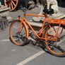 Vintage Orange Kronan Bicycle - Swedish Classic Image 2