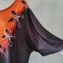 Halloween black & orange top/tunic, Size 18, Brand new Image 3