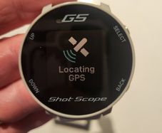 Shotscope G5 golf watch
