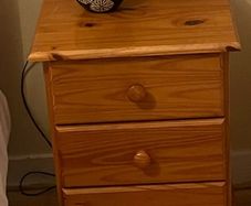 bedside lockers