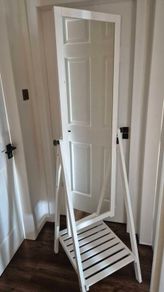 IKEA ISFJORDEN Standing Floor Mirror - White