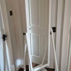IKEA ISFJORDEN Standing Floor Mirror - White