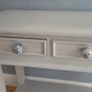 Hall console table solid painted wood Image 4