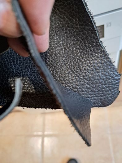 Genuine leather sheets for craft