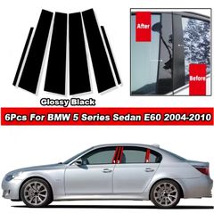 Decorative Trim Stickers for The for BMW Series 5 Models from 2004 to 2010 for The BC Center Pillar