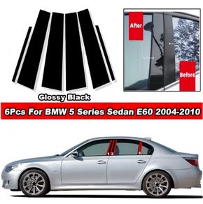 Decorative Trim Stickers for The for BMW Series 5 Models from 2004 to 2010 for The BC Center Pillar