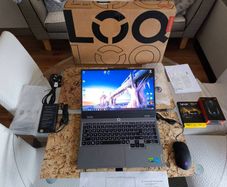 Gaming Laptop Lenovo Loq i5 13450hx 10/16 RTX5050 8gb 105w 16gb Ddr5 1tb Nvme 15.6" 144hz 1080p 300nits 100% sRGB Win11 Warranty Receipt