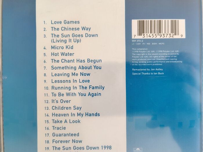 Level 42 - The Very Best Of CD (1998) Remastered Compilation 80's Funk Pop EX+