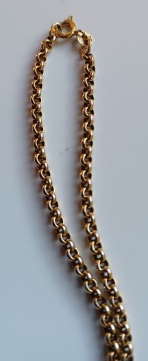 Belcher Chain Gold Necklace