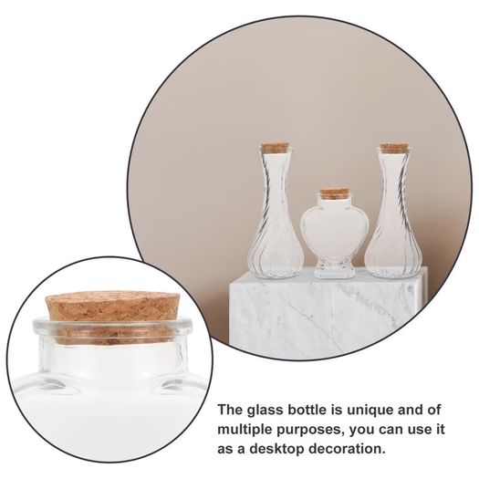 Brand New Wedding Unity Sand Set 3-Piece Glass