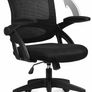 NEW SALE | Desk Chair Office Chairs 90Degree Flip-up Armrest Ergonomic Computer Chair Height Adjustable 360 Degree Image 2
