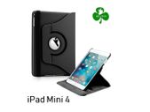 360 Rotating PU Leather Case Compatible For iPad Mini 4 Stand Cover New Black/ Blue