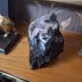 Black agate druzy Image 2