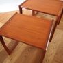 Mid Century G Plan Quadrille Teak Nest of Tables Vintage Retro 1960s Delivery Available Image 4