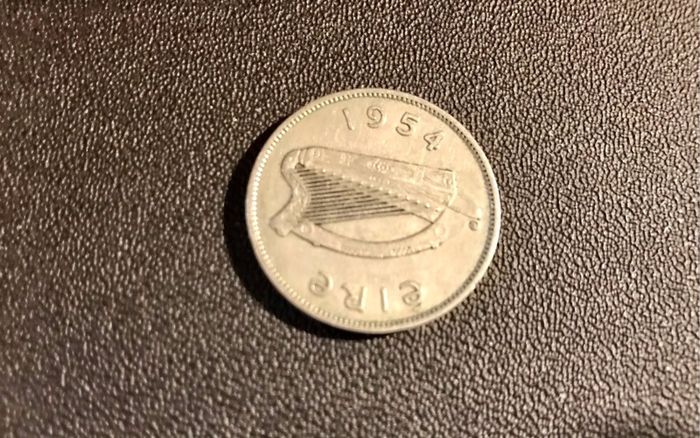 Irish Floirin coin 1955
