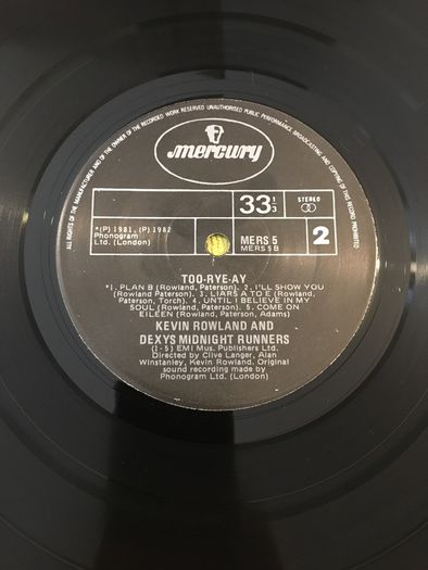 Kevin Rowland & Dexys Midnight Runners- Too-rye-ay"