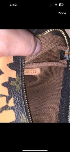 Genuine Louis Vuitton Accesoires Stephen Sprouse
