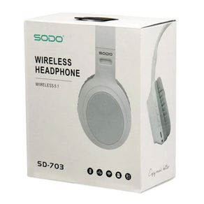 SODO SD-703 Over-Ear 3 EQ Modes Wireless Bluetooth With Mic Support TF Card Headphone