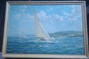 framed Montague Dawson Print