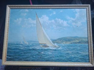 framed Montague Dawson Print