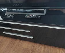 Black TV sideboard