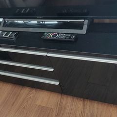 Black TV sideboard