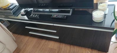 Black TV sideboard