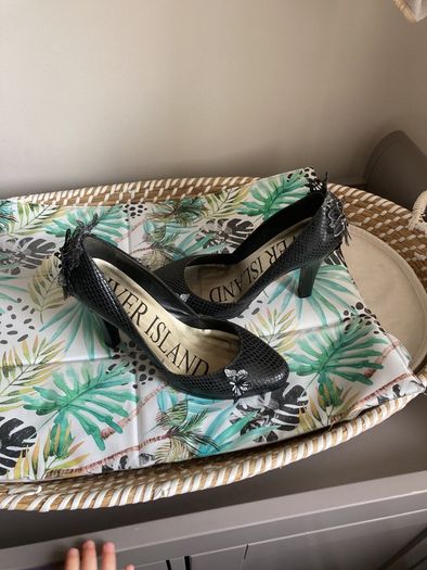 Decorated River island high heels