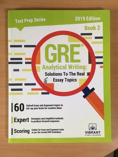 GRE Essay books