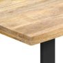 Dining Table 160x80x75 cm Solid Mango Wood Image 5