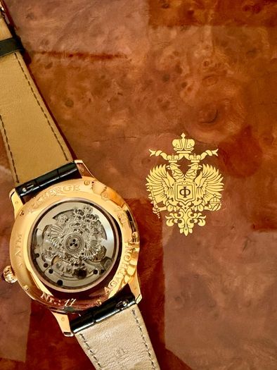 Foberge Agathon 18k Rose Gold